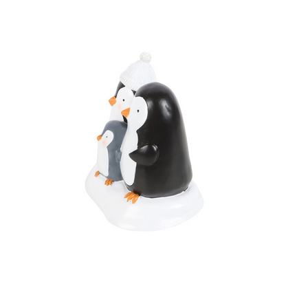 Penguin Family Resin Ornament