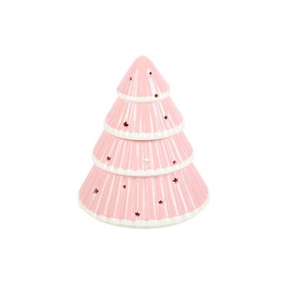 Pink Christmas Tree Oil Burner
