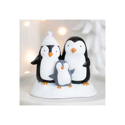 Penguin Family Resin Ornament