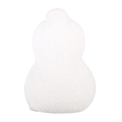 Snowman Shaped Boucle Cushion